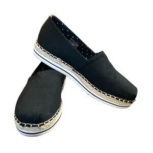 BOBS Breeze From Skechers Memory Foam Black Sz 7 #337H